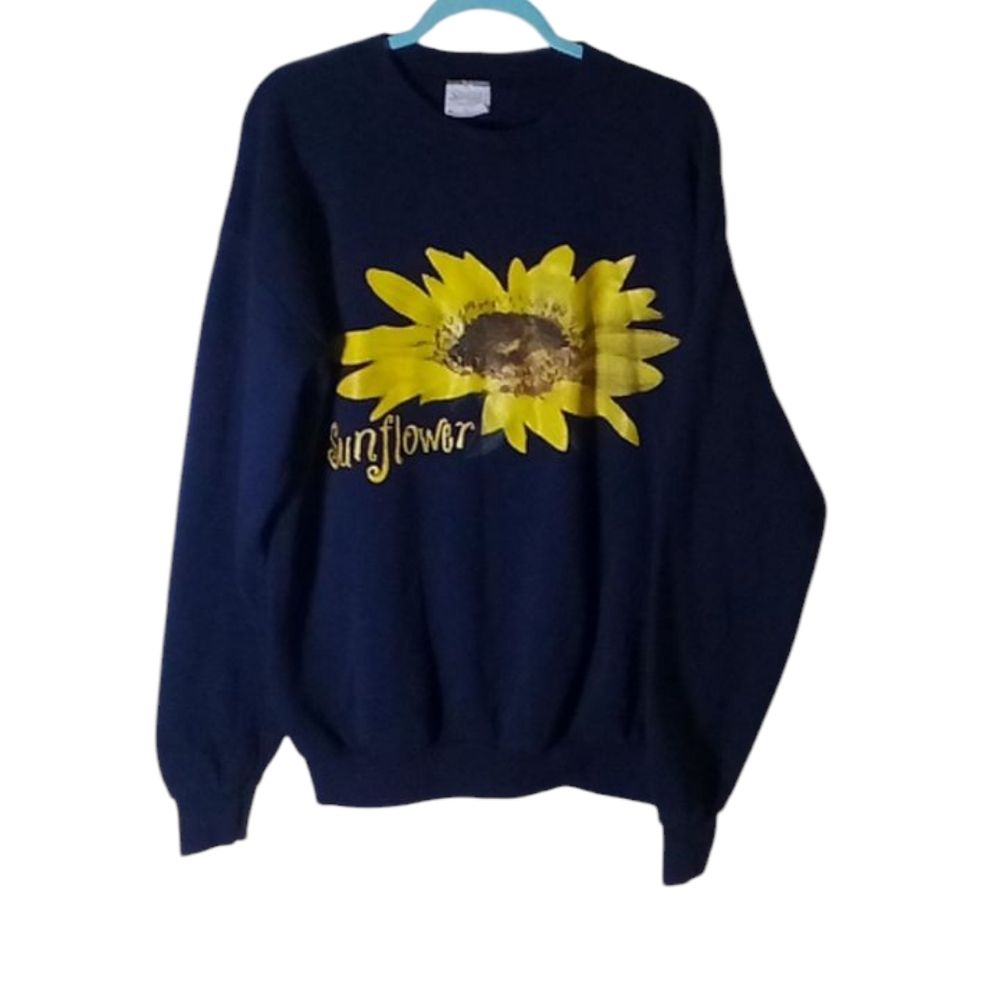 Santee Sunflower Vintage Sweatshirt